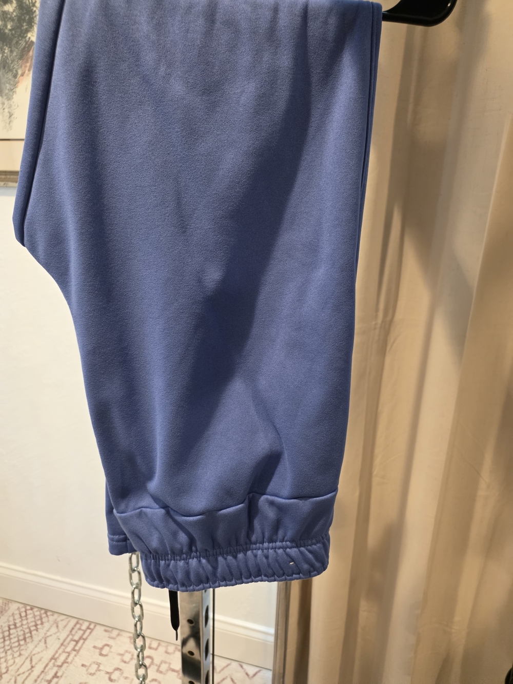 Nike Mens Periwinkle Elastic-Cuff Joggers